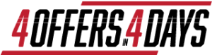 4 offers in 4 days logo